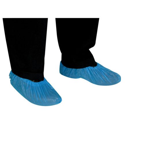 Cipővédő kék színű nylon anyagból 100db/csomag