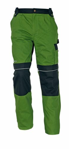 Cerva Stanmore zöld/fekete színű munkavédelmi nadrág
