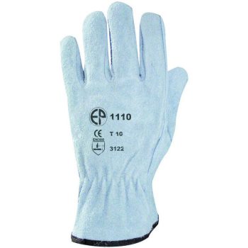   EP munkavédelmi bőrkesztyű, szürke marhahasíték tenyér és kézhát