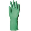 Euro Protection munkavédelmi nitril, zöld vegyszerálló kesztyű, 32cm/0,4mm, érdesített