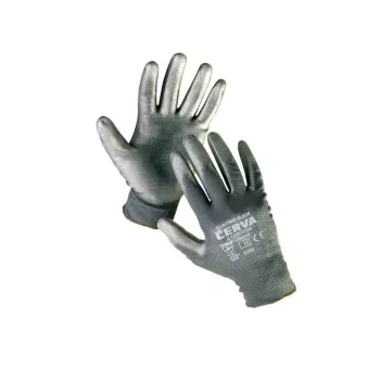 Cerva Bunting black nylon pu kesztyű 11-es méret