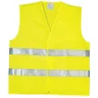 Coverguard Oxford fluo sárga színű jólláthatósági munkavédelmi mellény