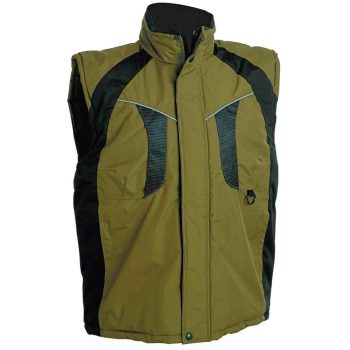 Cerva Nyala munkavédelmi mellény zöld színben