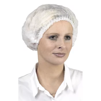   TD Professional fehér színű egészségügyi csíksapka 100 db/doboz