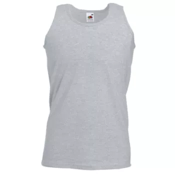   Fruit of the loom Valueweight ujjatlan trikó szürke színben