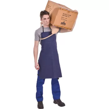 Euro Protection vászonkötény 90x60xm kék színben