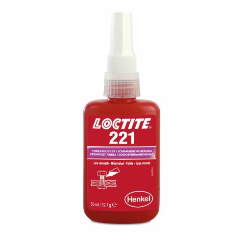 Loctite 221 kis szilárdságú csavarrögzítő 50ml