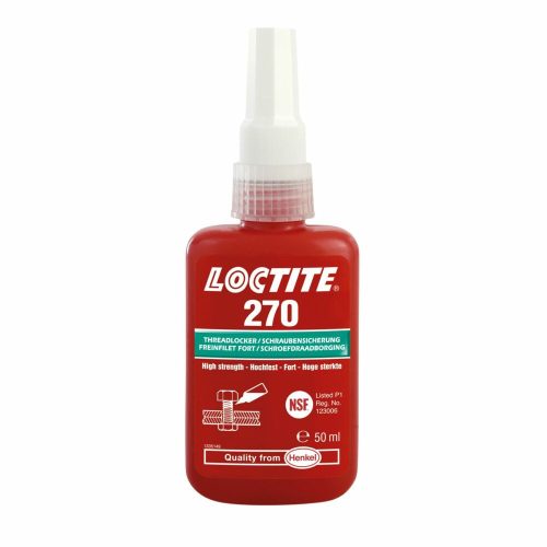Loctite 270 nagy szilárdságú csavarrögzítő 50 ml