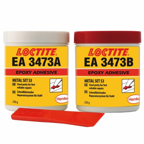Loctite EA 3473 gyors kötésű acél töltésű epoxi 500 gr