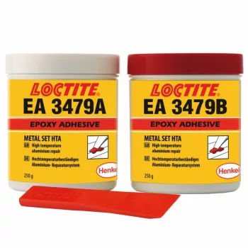   Loctite EA 3479 alumínium töltésű hőálló (190 C) epoxi 500 gr