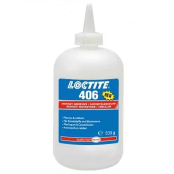   Loctite 406 pillanatragasztó műanyagok és gumik ragasztására 500 gr-os