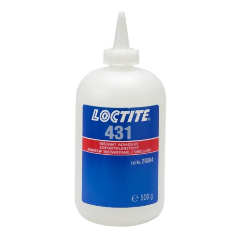 Loctite 431 500 gr-os közepes viszkozitású pillanatragasztó