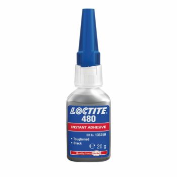   Loctite 480 20 gr-os ütésálló pillanatragasztó fém/fém, fém/gumi és mágnes ragasztásához