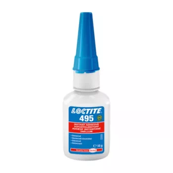   Loctite 495 általános felhasználású, kis viszkozitású pillanatragasztó 50 gr