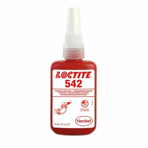 Loctite 542 50 ml-s menettömítő elsősorban hidraulikus rendszerekhez