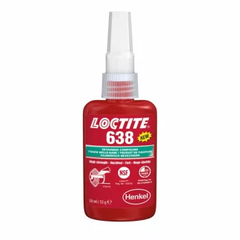   Loctite 638 Nagy szilárdságú és hőálló rögzítő 50 ml