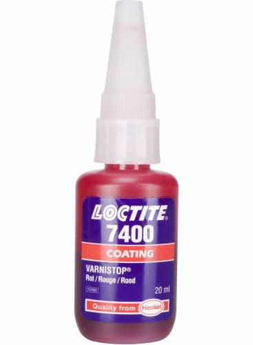 Loctite 7400 Oldószerbázisú vörös színű csavarjelölő-rögzítőlakk 20 gr