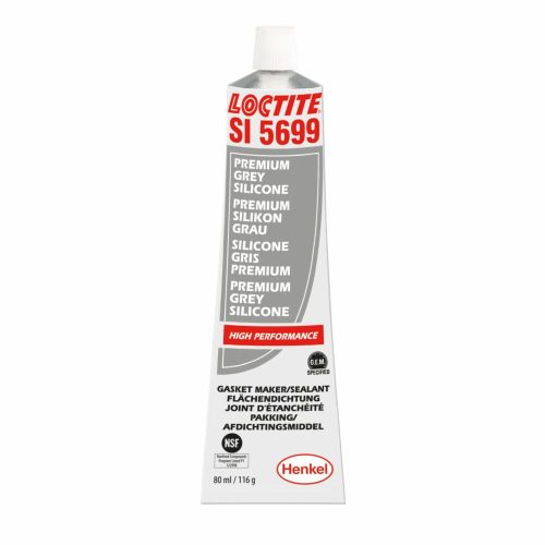 Loctite SI 5699 szürke színű víz- és glikolálló felülettömítő szilikon 80 ml