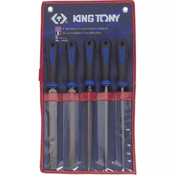 Kingtony 1005GQ 5 részes reszelő készlet 200mm