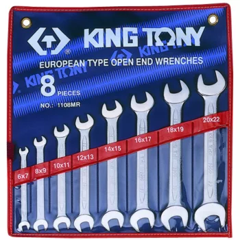 Kingtony 1108MR 8 részes villáskulcs készlet 6-22mm