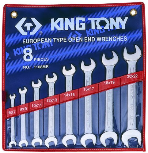 Kingtony 1108MR 8 részes villáskulcs készlet 6-22mm
