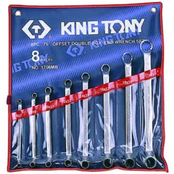 Kingtony 1708MR 8 részes csillagkulcs készlet 6-23mm