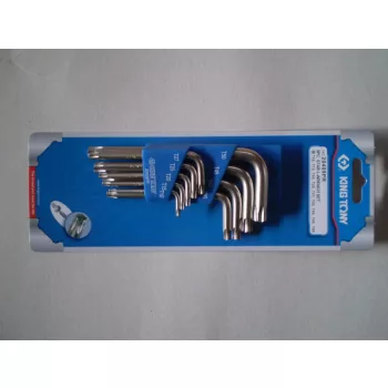   Kingtony 20409PR 9 részes torxvégű furatos imbuszkulcs készlet