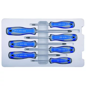   Kingtony 30307PR Csavarhúzó készlet furatos torx 7 részes
