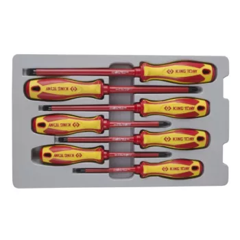 Kingtony 30607MR 7 részes csavarhúzó készlet szigetelt