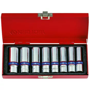   Kingtony 3508MR 8 részes kézi 3/8 coll hosszú dugókulcs készlet