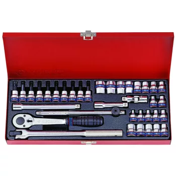   Kingtony 3534MR 36 részes kézi 3/8 coll dugókulcs készlet