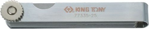 Kingtony 77335-25 Hézagmérő 25 pengés, 0,04-1mm