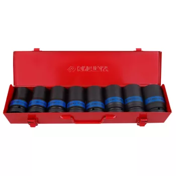   Kingtony 8409MP 8 részes gépi 1 coll-os hosszú dugókucs készlet