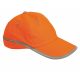 Cerva Tahr jólláthatósági baseball sapka narancs színben