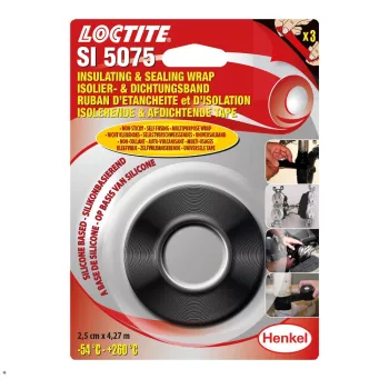   Loctite SI 5075 fekete önvulkanizáló szilikon szalag 4.27 m
