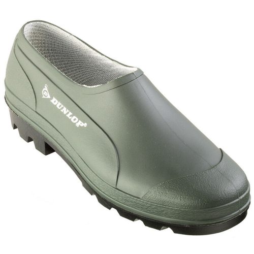 Dunlop Wellie zöld színű vízálló munkavédelmi PVC cipő