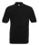 Fruit of the loom Premium rövid ujjú galléros póló fekete színben