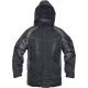 Cerva Nyala munkavédelmi kabát fekete színben