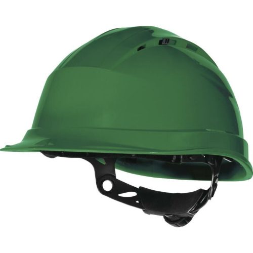 Deltaplus Quartz IV munkavédelmi sisak zöld színben