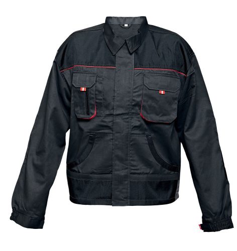 Cerva Fridrich & Fridrich BE-01-002 munkavédelmi dzseki fekete/piros színben