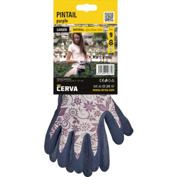 Cerva Pintail munkavédelmi kesztyű lila színben