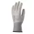 Euro Protection munkavédelmi fehér precíziós kesztyű, pu mártott tenyérrel
