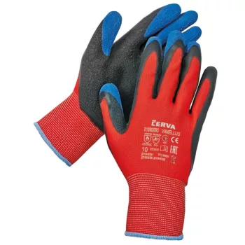   Cerva Vanellus munkavédelmi kesztyű csúszásgátolt, méret 10-es