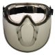 Lux Optical Stormlux munkavédelmi szemüveg víztiszta, lencsével,gumipántos (60650)