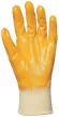 Euro Protection munkavédelmi Eurodex tenyéren mártott sárga nitril kesztyű, actifresh