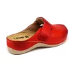 Leon 902 piros színű kényelmes klumpa
