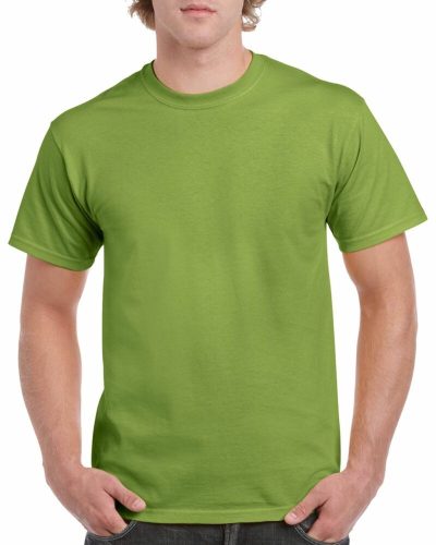 Gildan 5000 kereknyakú póló kiwi színben