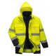 Portwest S162 jólláthatósági kabát sárga/tengerészkék