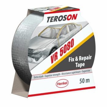   Teroson VR 5080 rögzítő, javító, csiszolásálló, 3 rétegű, szürke ragasztószalag 50M