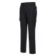 Portwest S231 Stretch Slim Combat munkavédelmi derekasnadrág fekete színben